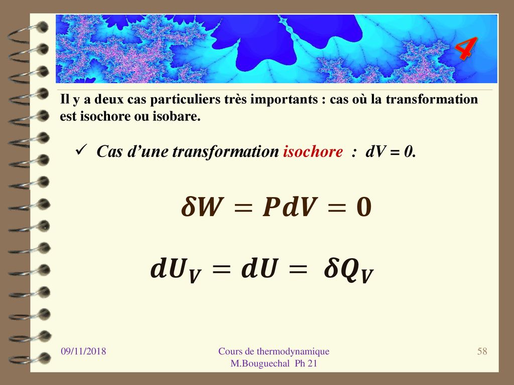 Cours De Thermodynamique Module Ph Ppt T L Charger